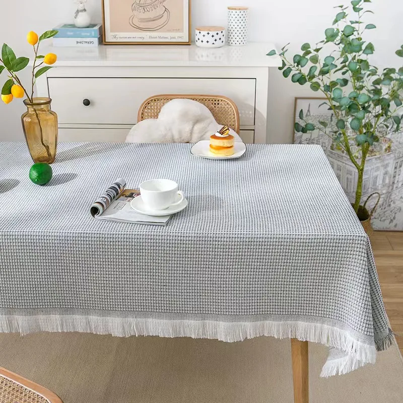 Tablecloth white thickened assorted dormitory dressing table dust photography background cloth picnic dessert table mat