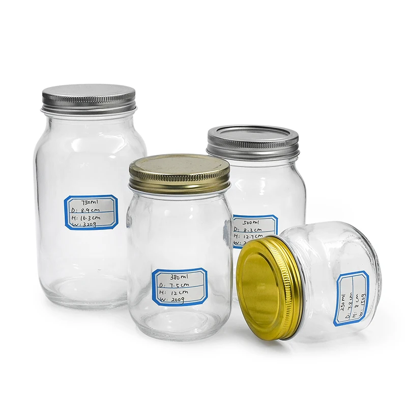 500ml marmalade glass jar