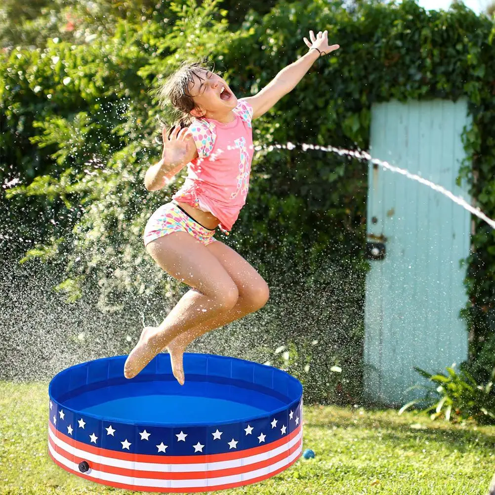 Durable Multipurpose Pet 3-In-1 Paddling , Sand Pit Or Large Foldable Pvc Pets Dog Cat Bathing Pool Swimmin Pools For Dogs