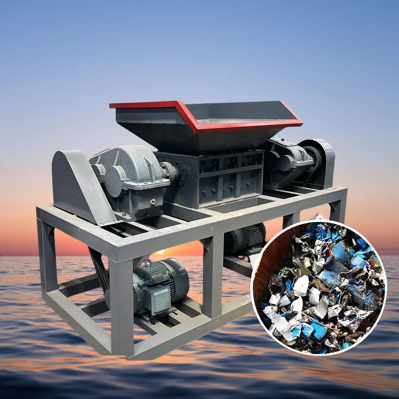 Domestic Waste Treatment Equipment 5 To 15 Tons 1500 Type Wood Shredder Factory Acquisition Station