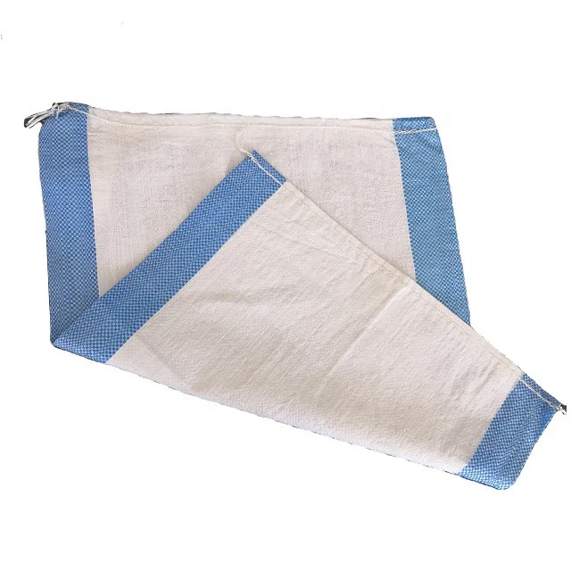 pp woven sacks to Poland China Factory Manufacture white blue green woven pp bags customized