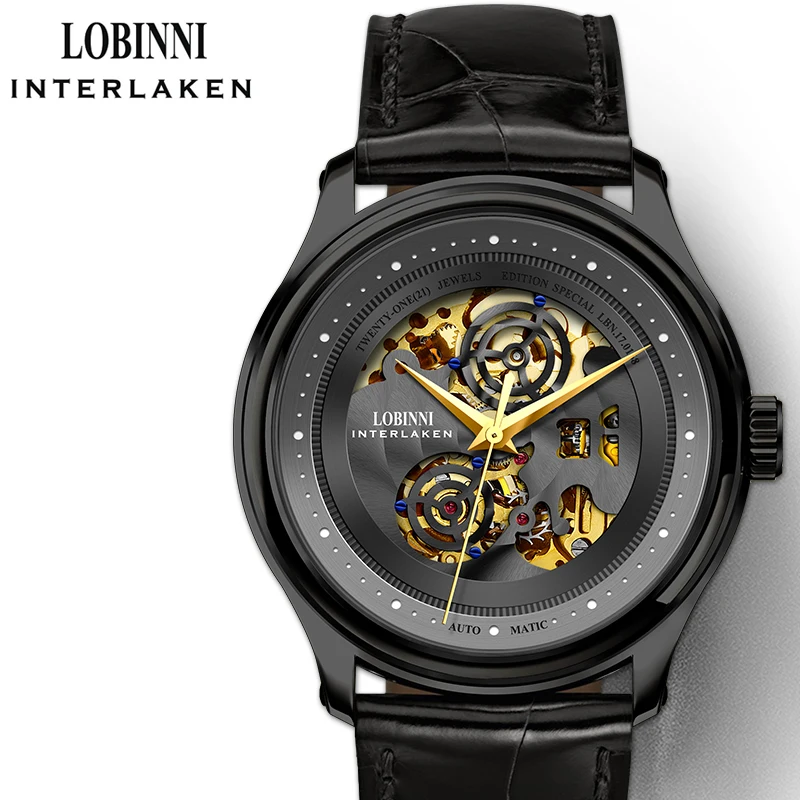 Factory custom logo luxury brand automatic watch chinese stainless steel watch men