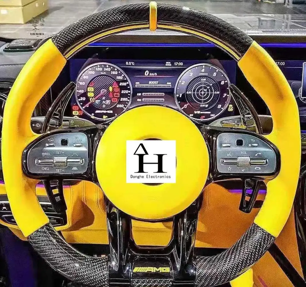 Рулевое колесо для Mercedes Benz AMG GT W190 C190 W205 C205 W166 X167 W177 W290 W217 C217 W222 C63 E63 S63 G63 GT63 GTS