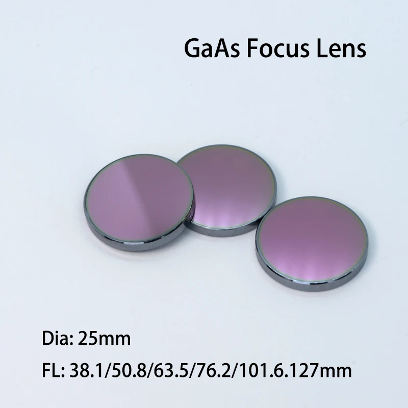 High Quality 8-12um Meniscus GaAs Focus Lens for Infrared Imaging, Monitoring, Inspection or Infrared Spectroscope