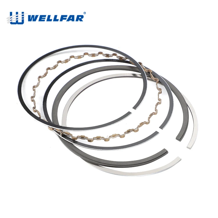 Wellfar chrome plating+alloys+oil ring arch bronze 71mm Piston rings set For Kia Engine Preid