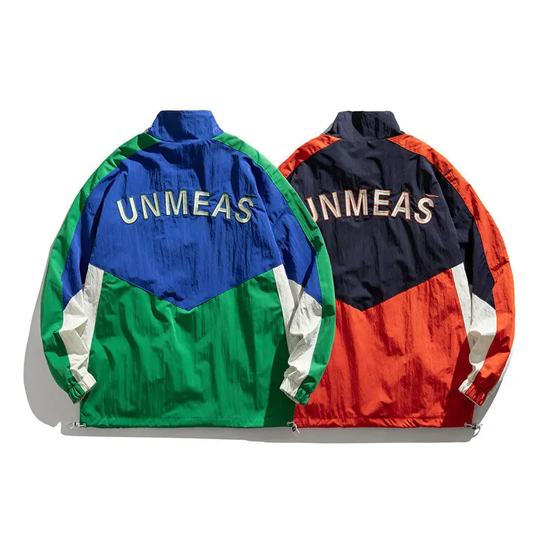 High quality wholesale custom American size unisex jackets Casual fitness blazers fashion embroidered jackets