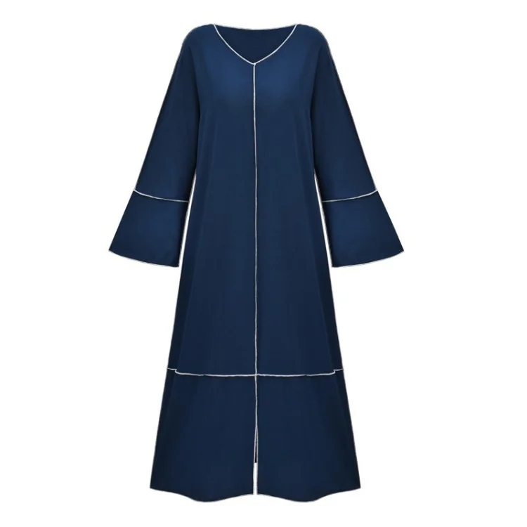 New Muslim dress Fashion Kaftan Dubai Abaya Turkish Cardigan islamic clothing abaya women muslim dresses