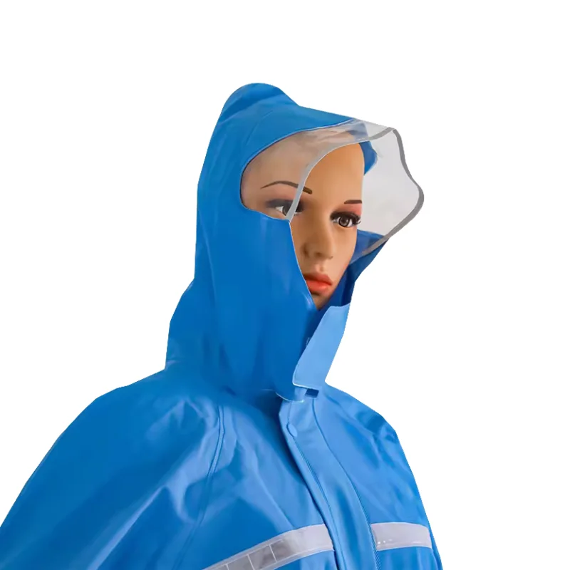 Split Type Raincoat Set Wholesale Explosion-Proof Rain Outdoor Motorcycle Takeaway Riding Reflective Raincoat