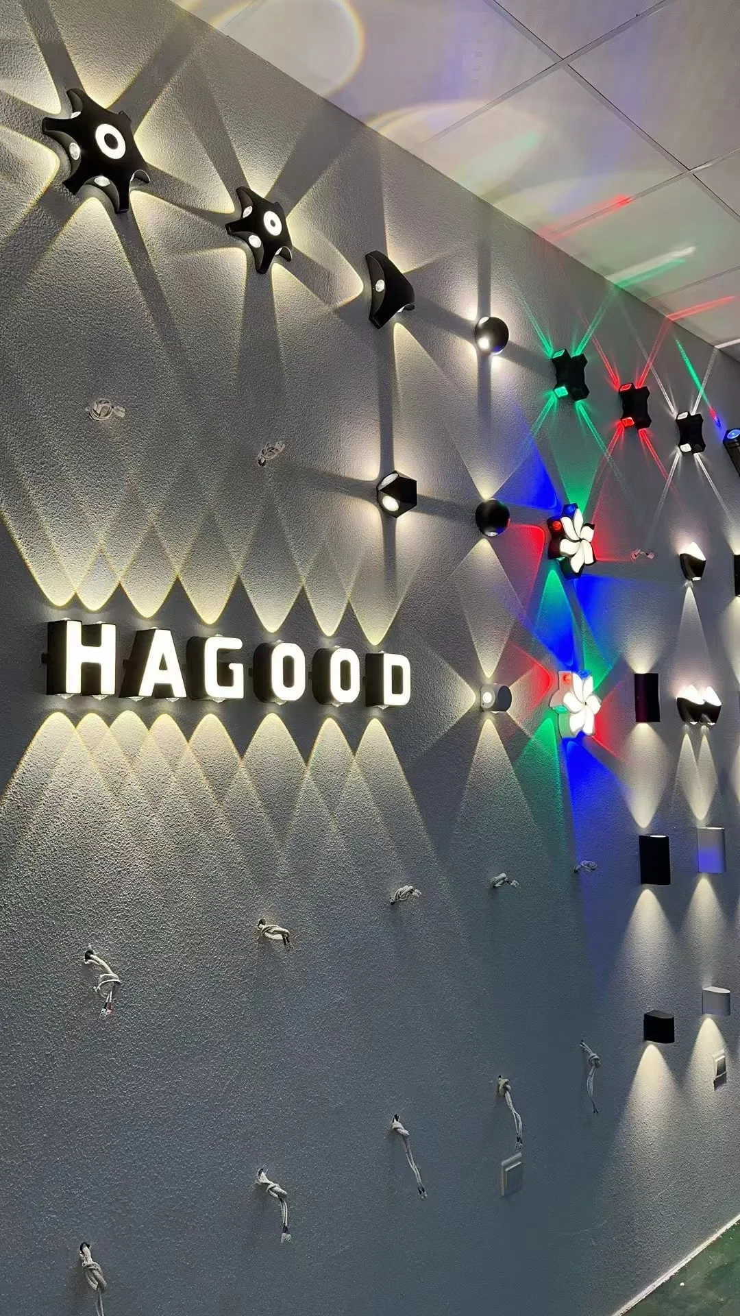 Настенный светильник 10 Вт, 11 Вт, 12 Вт, 24 буквы