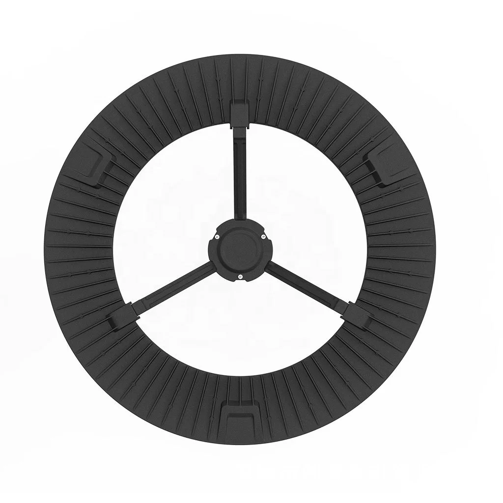 High Brightness 150LM/W Die Casting Aluminum housing LED Garden Light White Hollow Style Waterproof 100W LED Post Top lamp