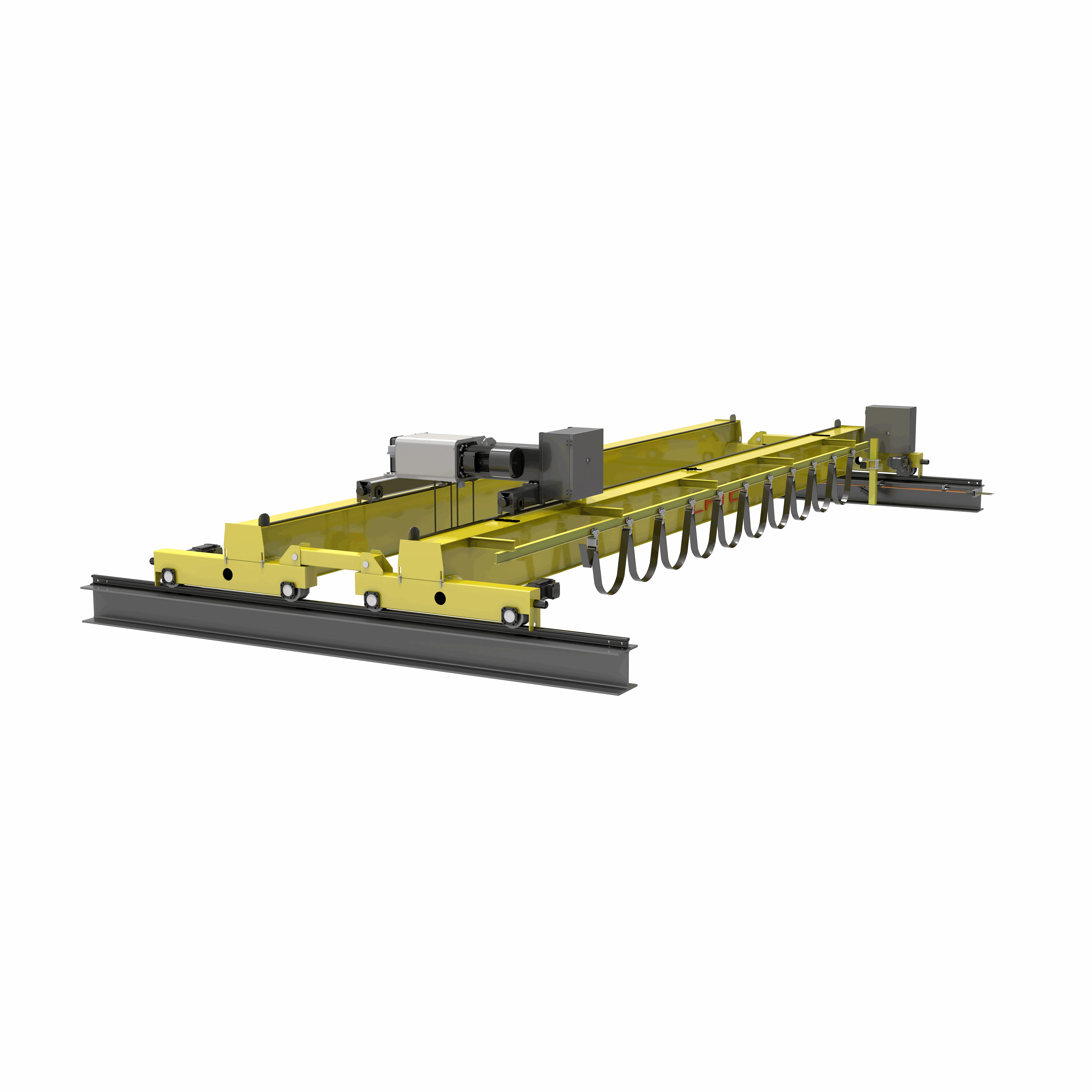 Компактный дизайн двухбалочный мостовой кран