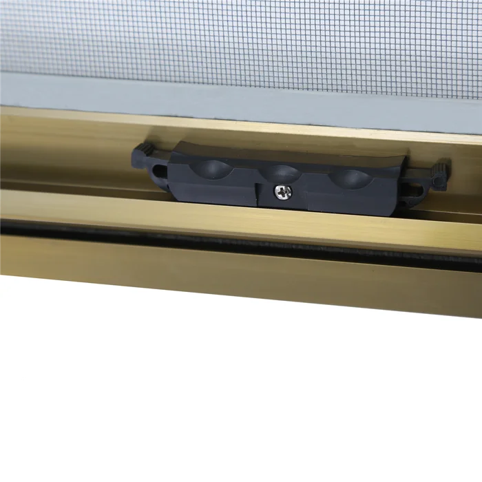 Aluminium Retractable Mosquito Net Roller Insect Screen Window / windows / roll up retractable screen window