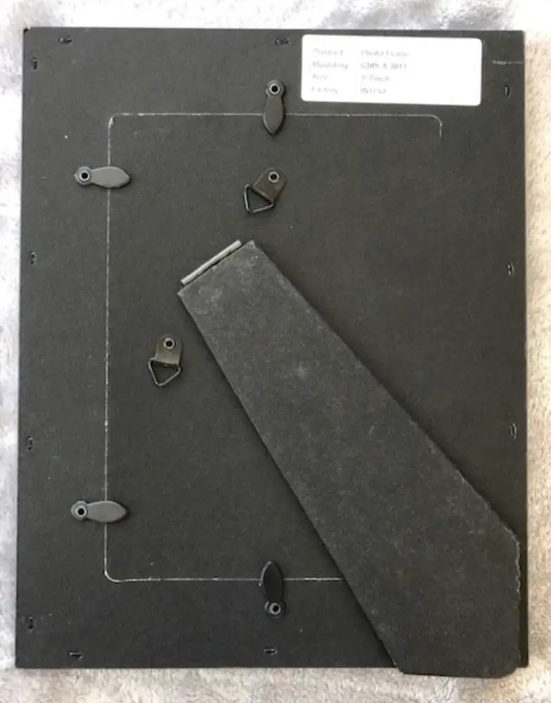 
Distressed Farmhouse Industrial Table Frame 4x6 Rustic Picture Frames 