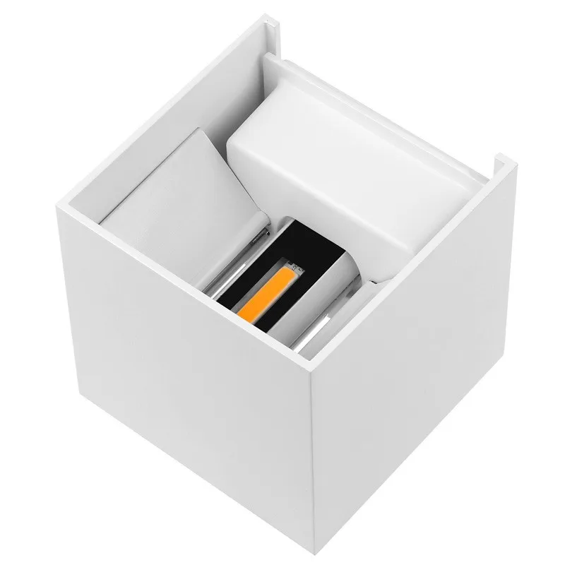 Indoor 6W LED Wall Lamp Up and Down Aluminum Decorate Wall Sconce bedroom LED Wall Light Waterproof Lighting