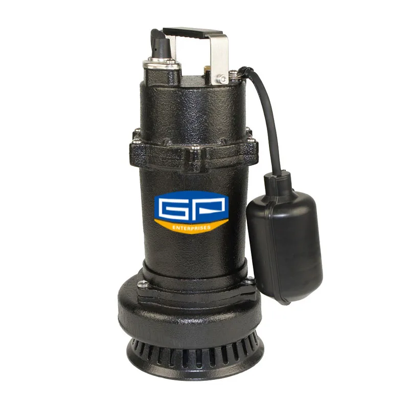 low price submersible water sump pump cast iron motor housing basement drainage wastewater treatment