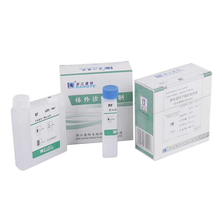 RF Rheumatoid Assay Kit Latex Immunoturbidimetric Health Equipment Medical Laboratory Devices Clinical Chemistry Reagents