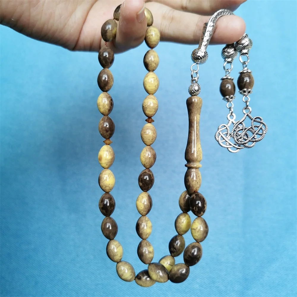 New Color Tasbih Resin amber 8*11mm Muslim Rosary 33 misbaha Eid Ramadan Gift islamic 33 prayer beads subha tespih