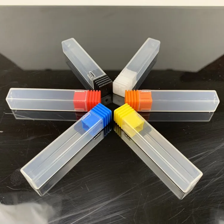 CNC cutting tool milling cutter plastic box for storage end mills carbide