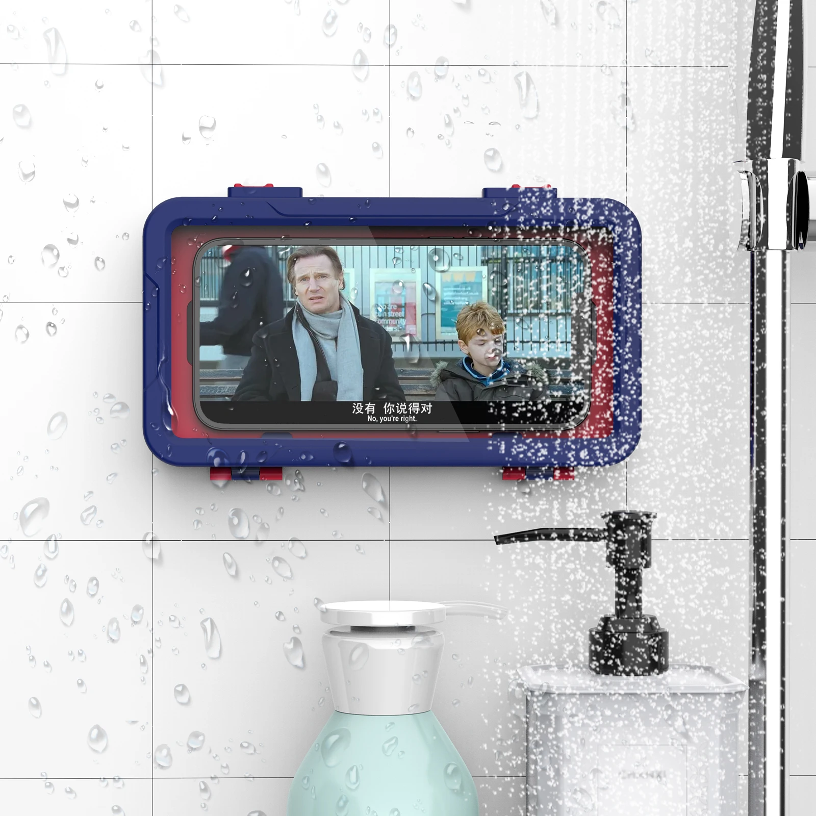 allows you to take a bath as you like that Waterproof and anti-fog box for mobile phone