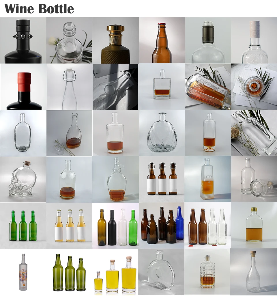 Factory wholesale amber large beer glass bottles super large capacity glass bottle Largest amber glass bottle