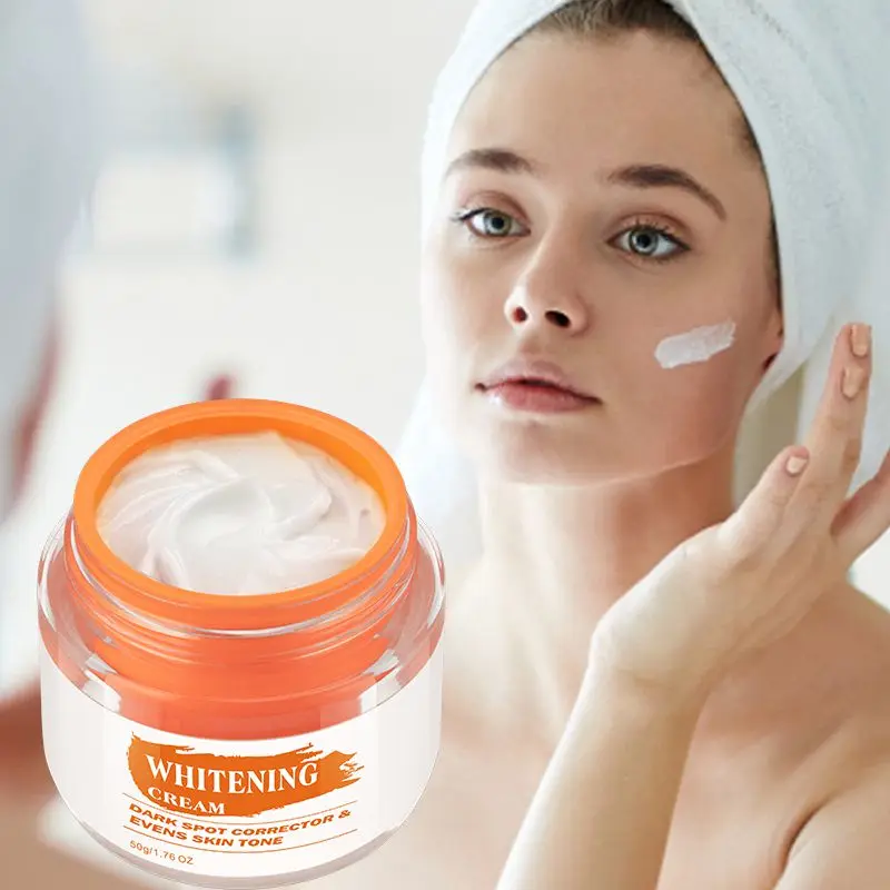 OEM facial skin care dark spots removal moisturizing anti aging arbutin beauty face cream whitening freckle