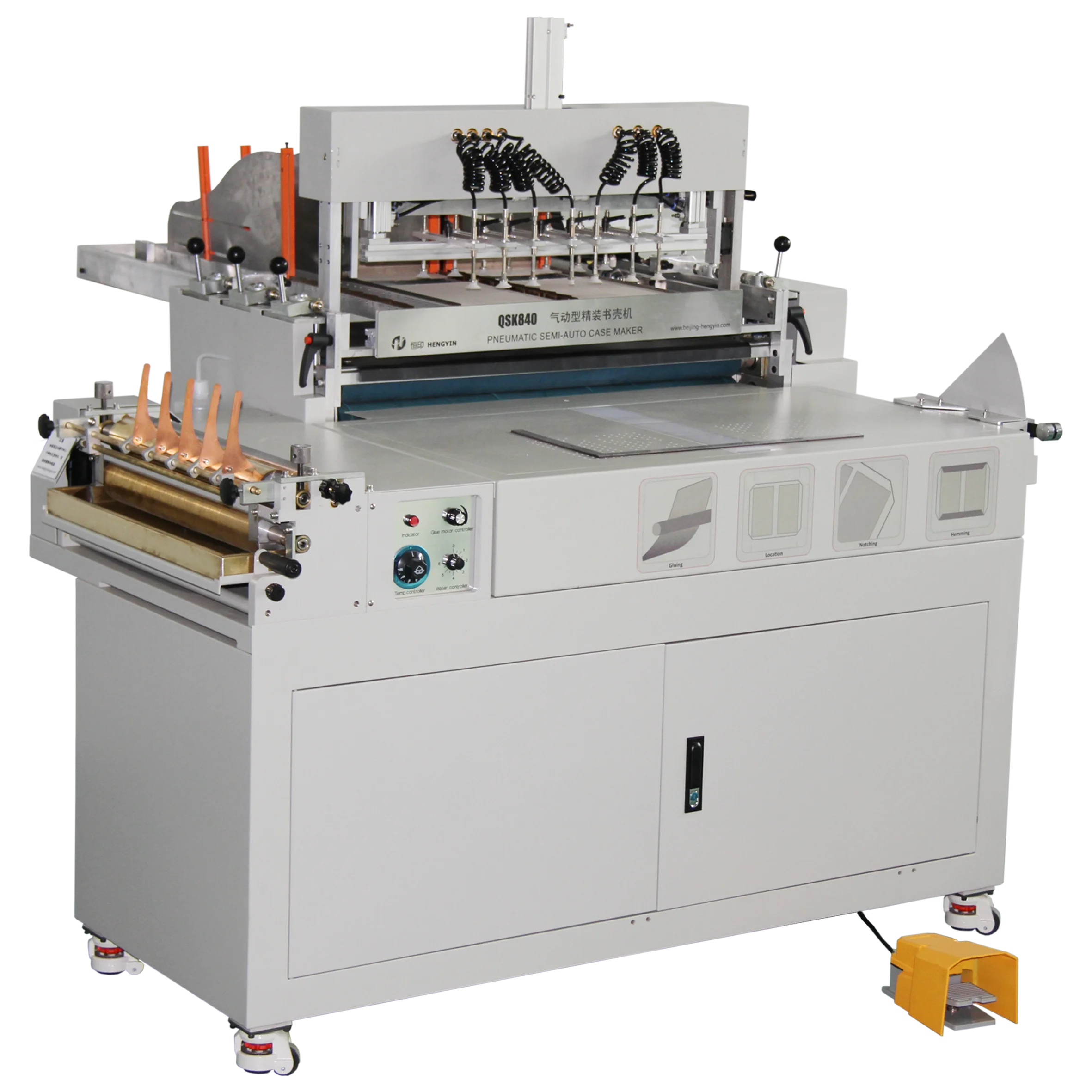 Semi Automatic Book Case making Album hard cover Maker machine book binding machine