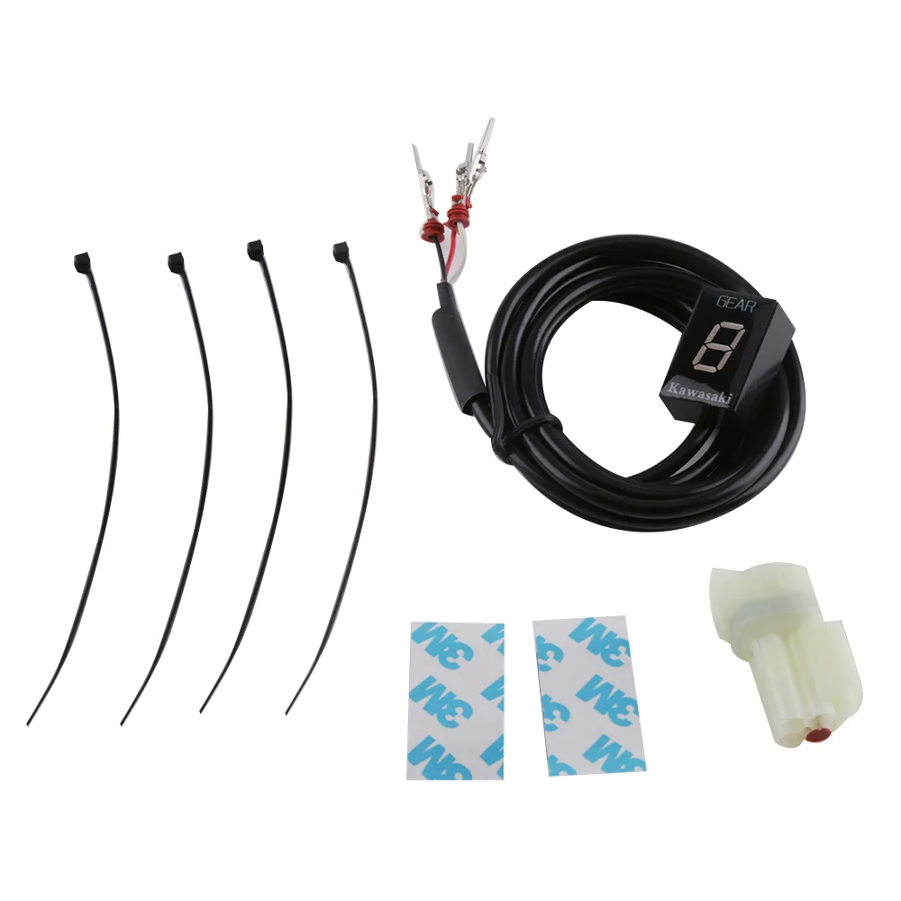 Motorcycle Ecu Mount 6 Levels Speedometer Gear Display Indicator For Kawasaki Z300 ER6N Z1000SX VN 900 Ninja 300 Z1000 Z800 Z750