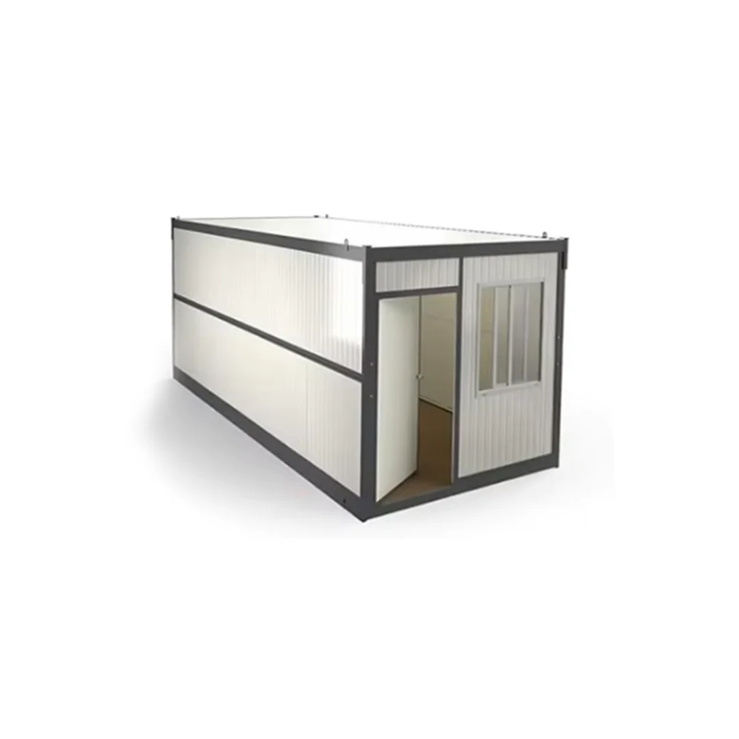 Portable Foldable Container House for Office Accommodation Cabins Pre-packaged 20 ft