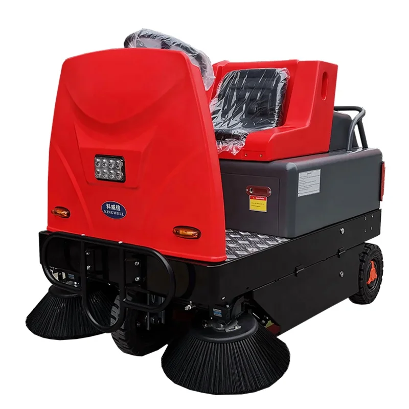 Floor Sweeper Battery Powered Sweeper Street Vacuum Cleaner Road Sweeper