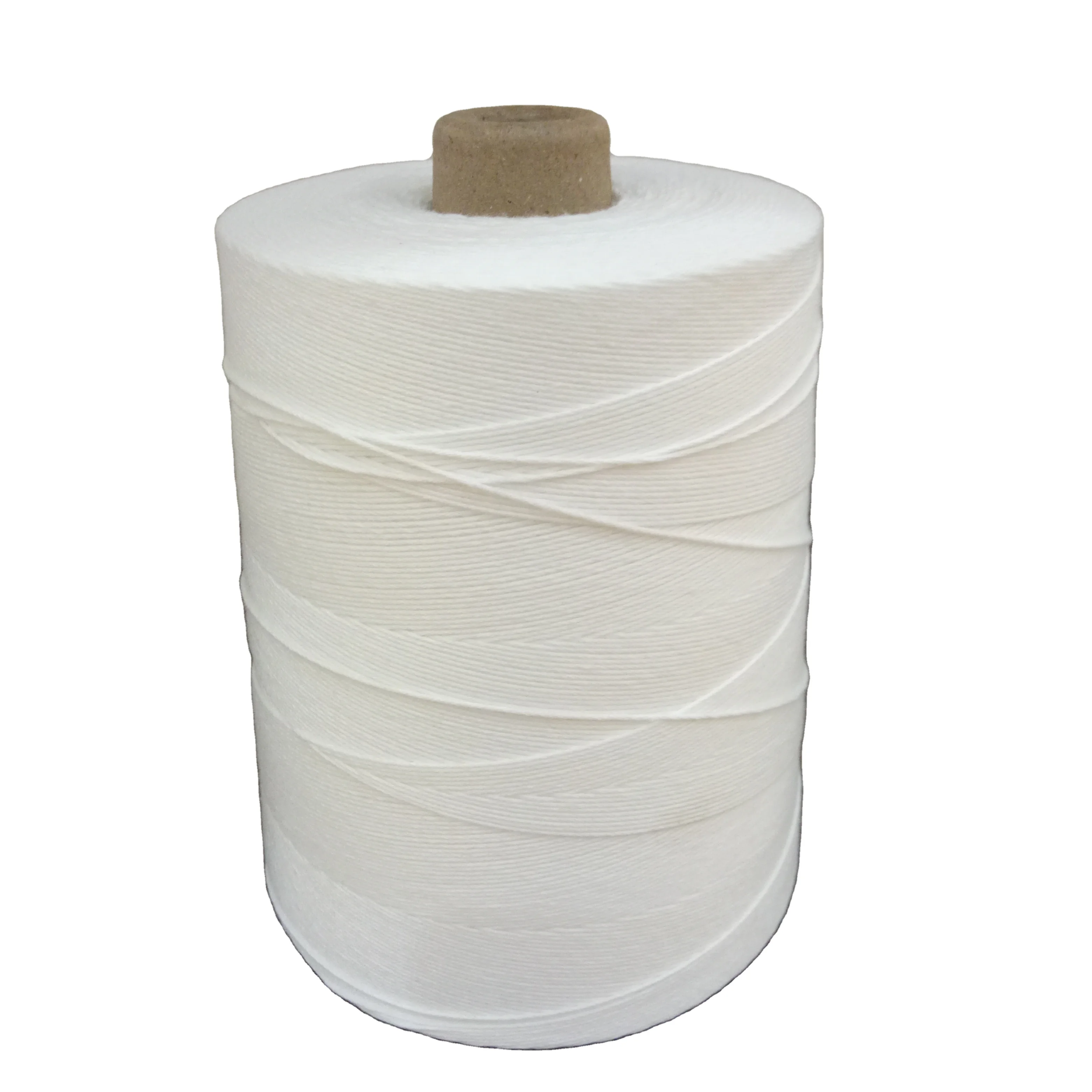 10s4 12s4 20s6  20s8 spun polyester bag closing thread for sack of rice