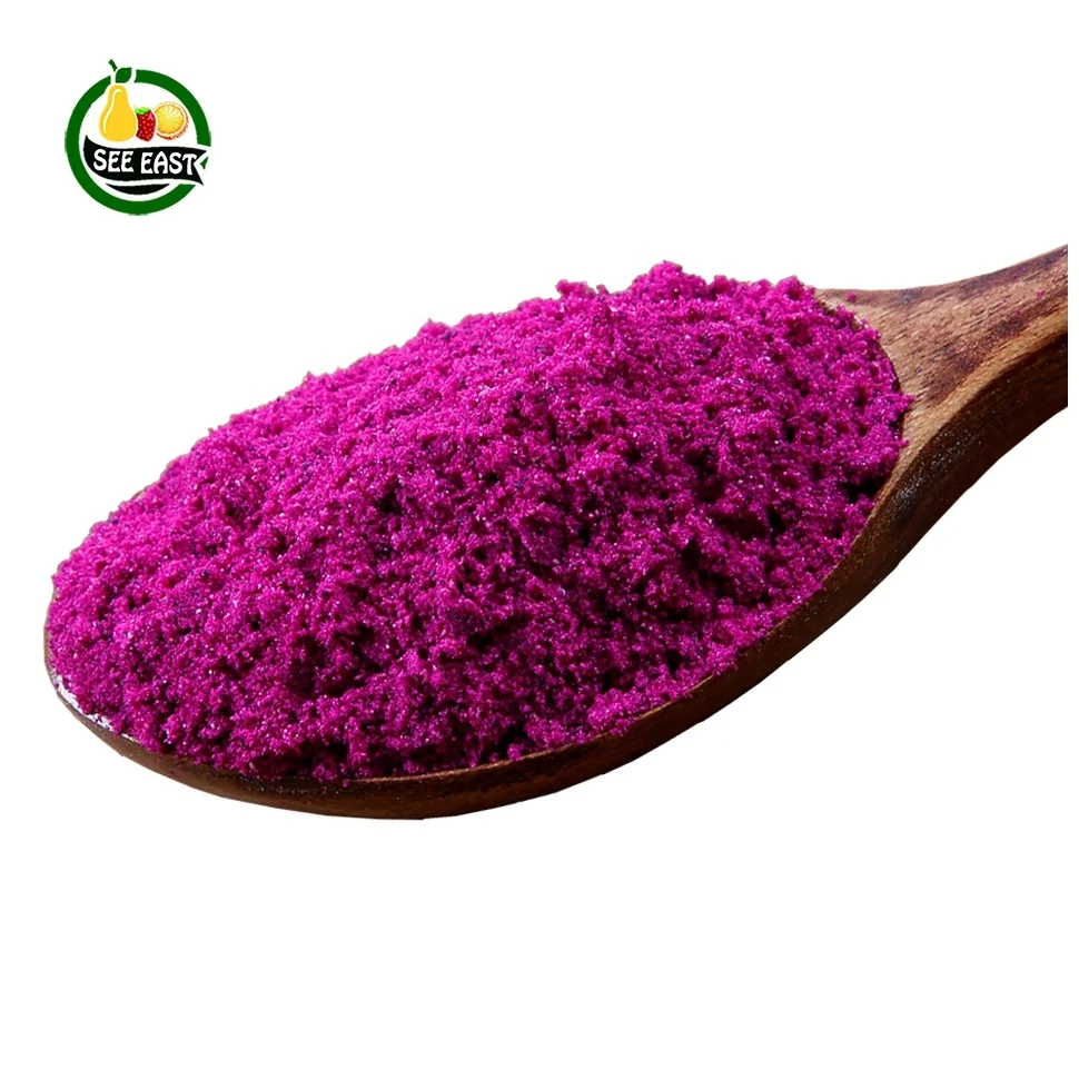 100% natural dry fruit products not organic red dragon fruit freeze dried pitaya powder