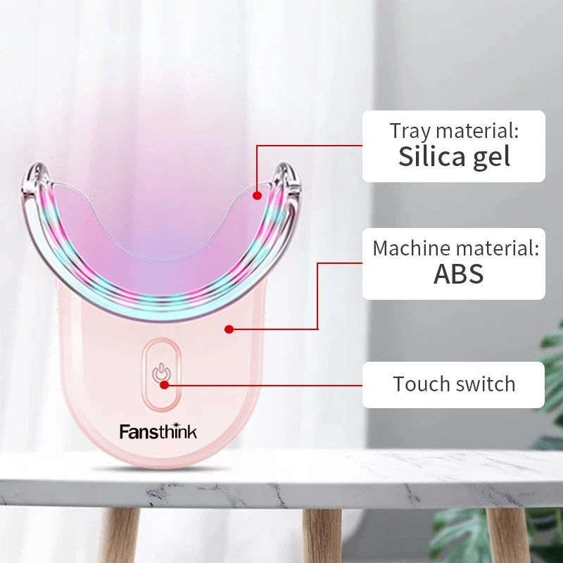 Newest Colorful Teeth Whitening Led Kit Private Logo Premium Professional Cold Blue Teeth Whitening Home Kits