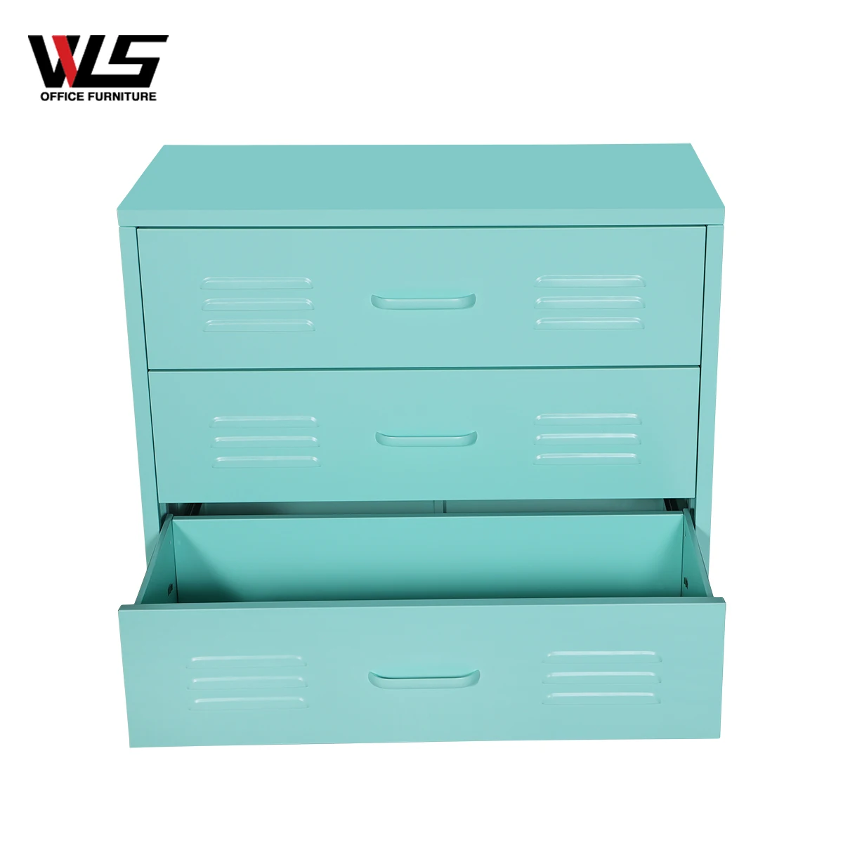 Home Furniture Antique Metal Chest of Drawer Storage Drawer Cabinet