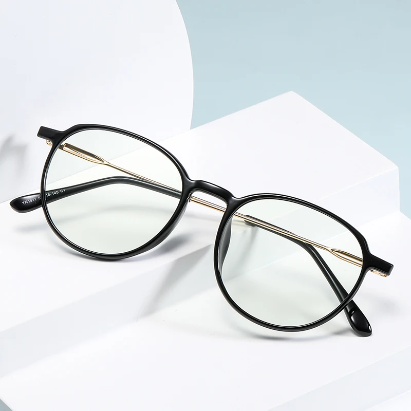 New Design Fashion Retro Women Men Unisex Square Eyewear Anti Blue Light Blocking Eye Glasses Frames