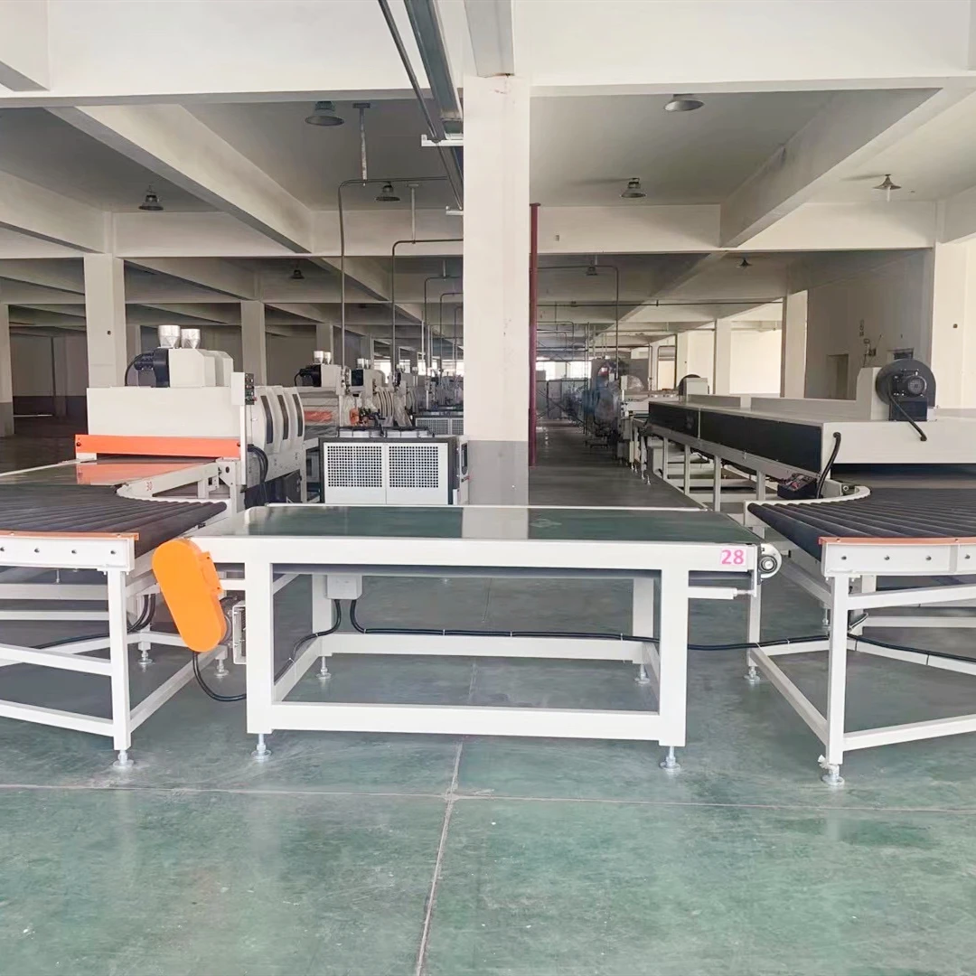 Equipped With Digital Controller UV Paint Coating Plastic Board Making Machine SPC Flooring Production Line