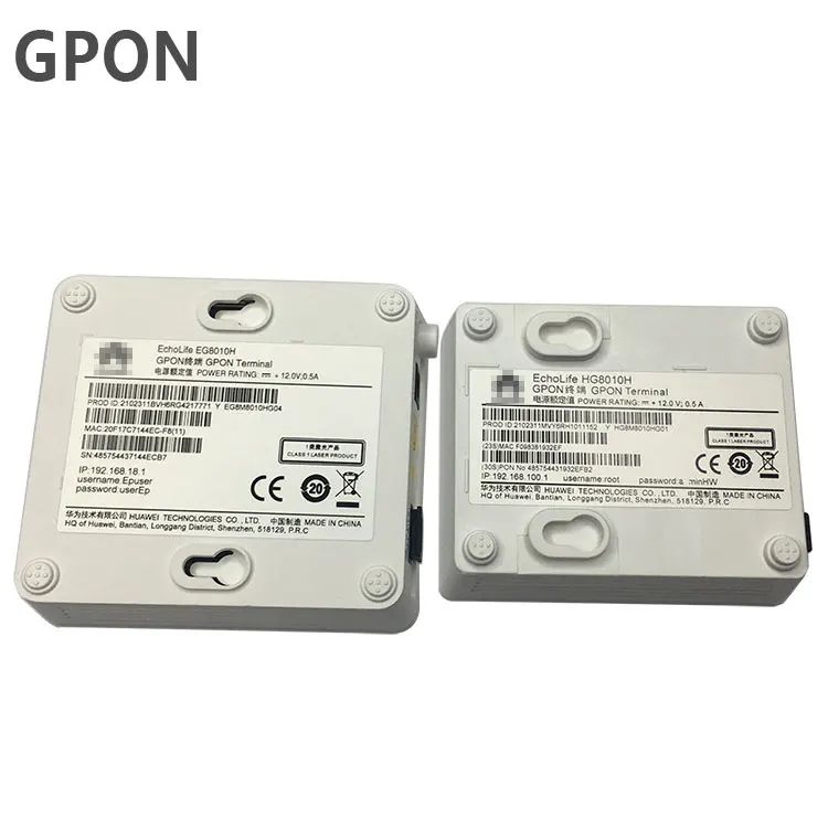 Подержанный Gpone Xpon Ont Gpon такой же, как порт 8546M 1GE 5G No 2,5G 5 ГГц Wi-Fi Xpon HG8010H ONU GPON ONU