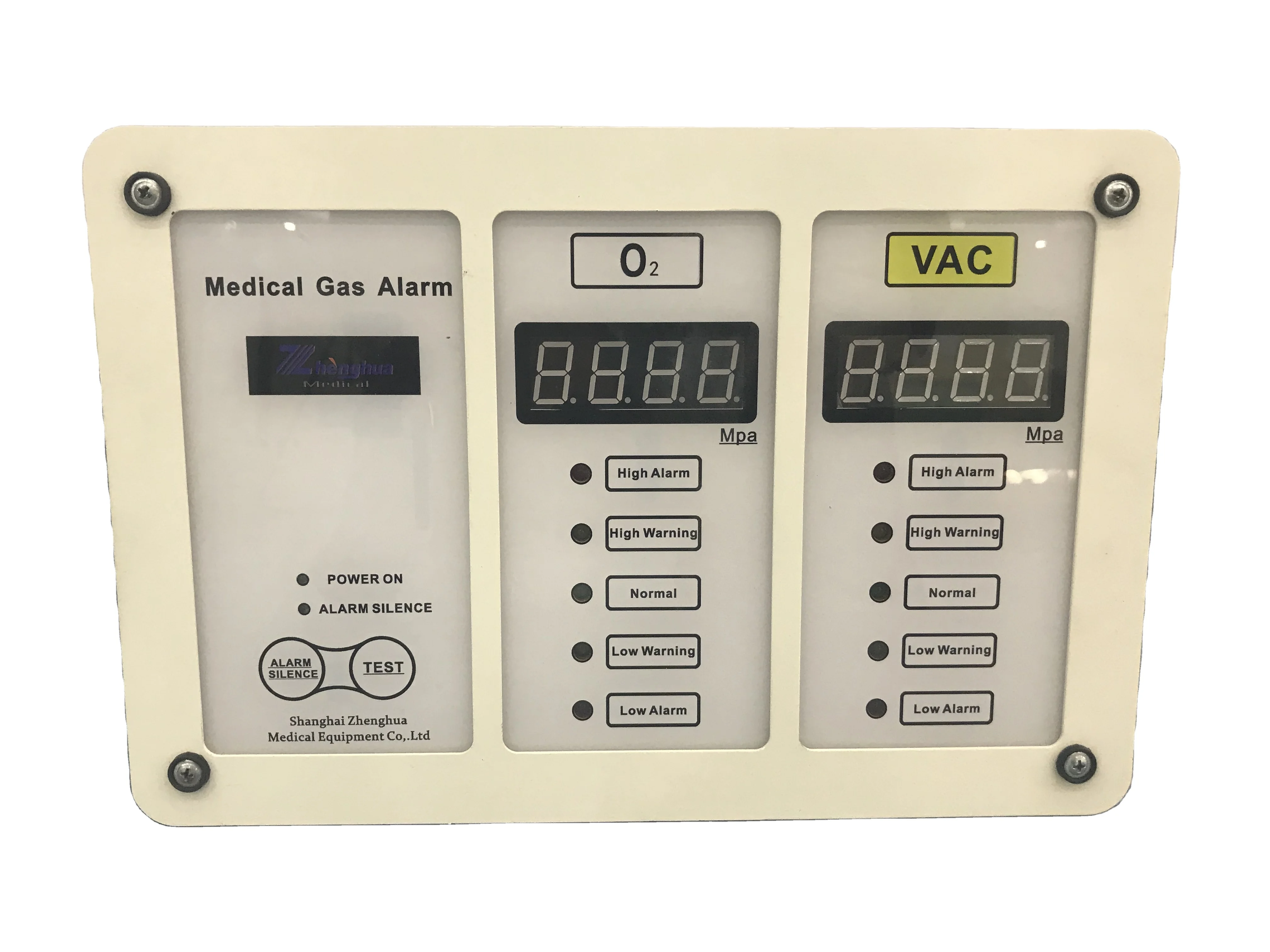 Zenva Hospital Medical Gas Area Alarm System Gas Alarm