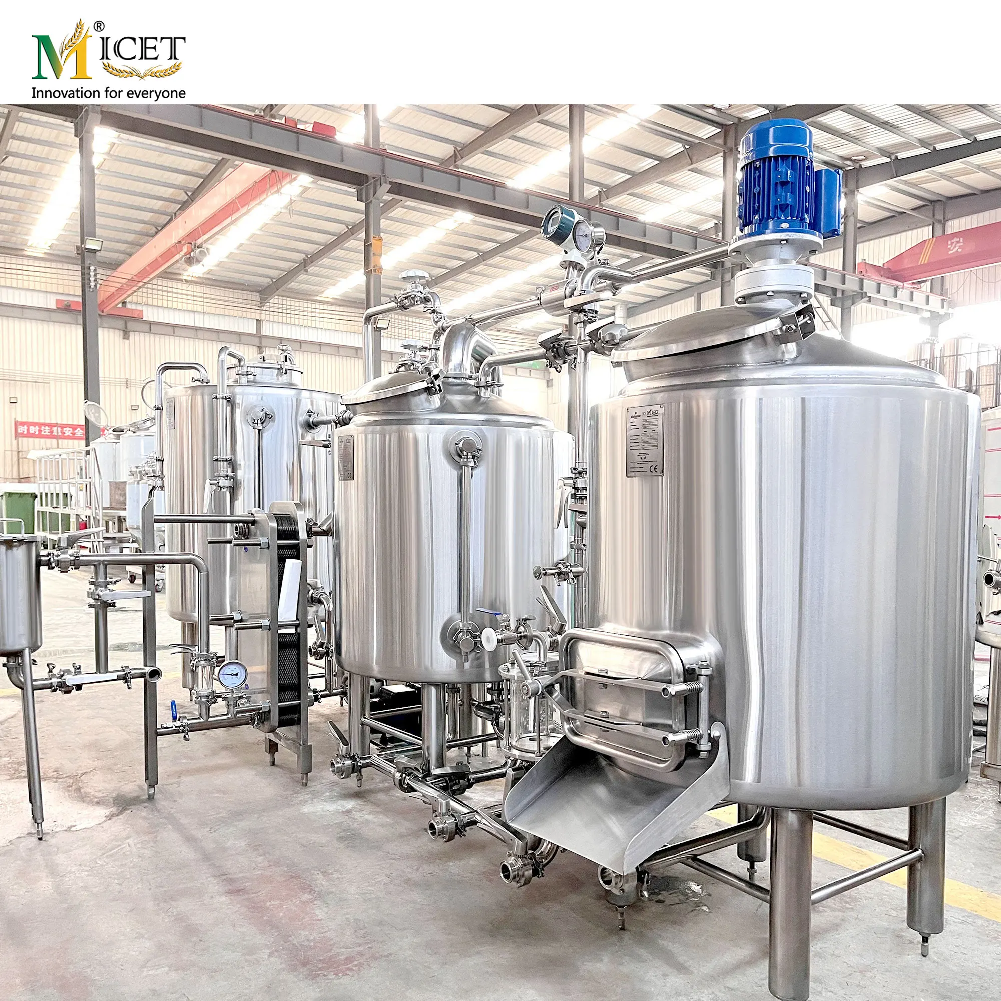 Micet 200L home made brewery craft beer brewery copper brewery equipment For Sale