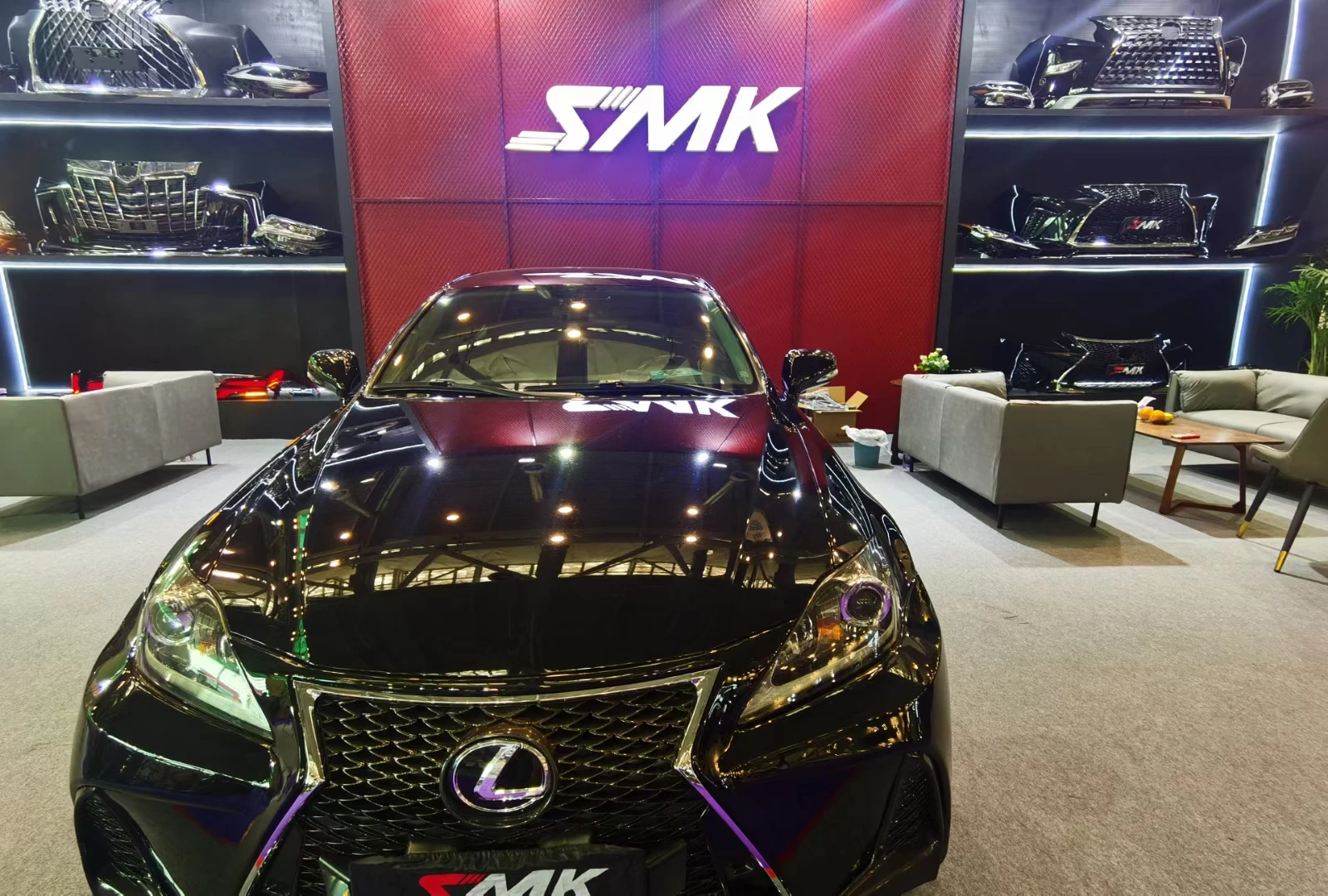 AUTO FRONT BUMPER KIT FOR LEXUS IS 2017 UPGRACE TO IS 2017 F-SPORT