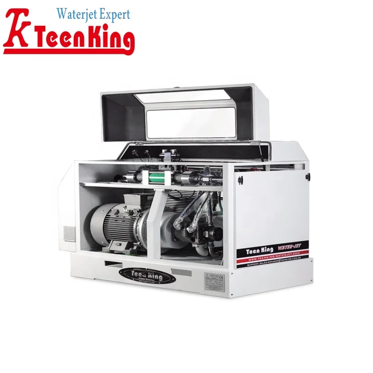 37kw 50hp High pressure Water Jet Pump 4200bar Waterjet cutting machine