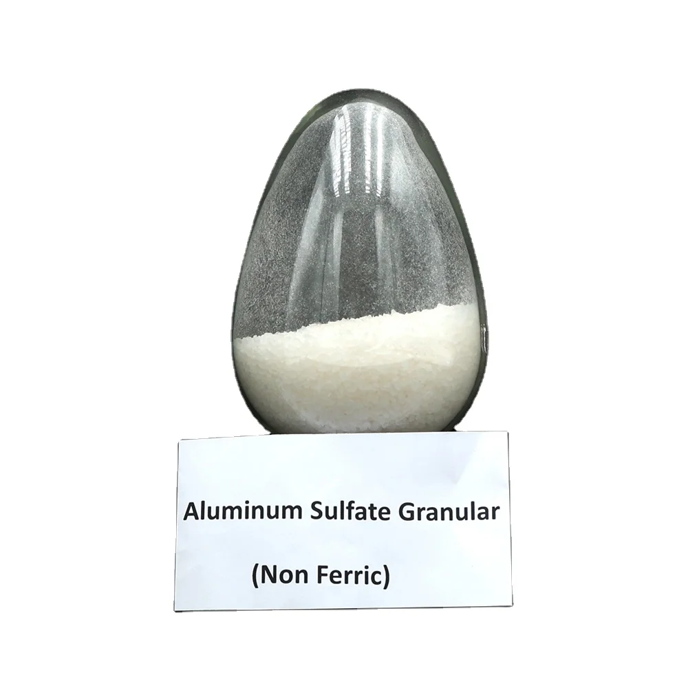 low ferric aluminum sulphate powder for water treatment 0-3mm