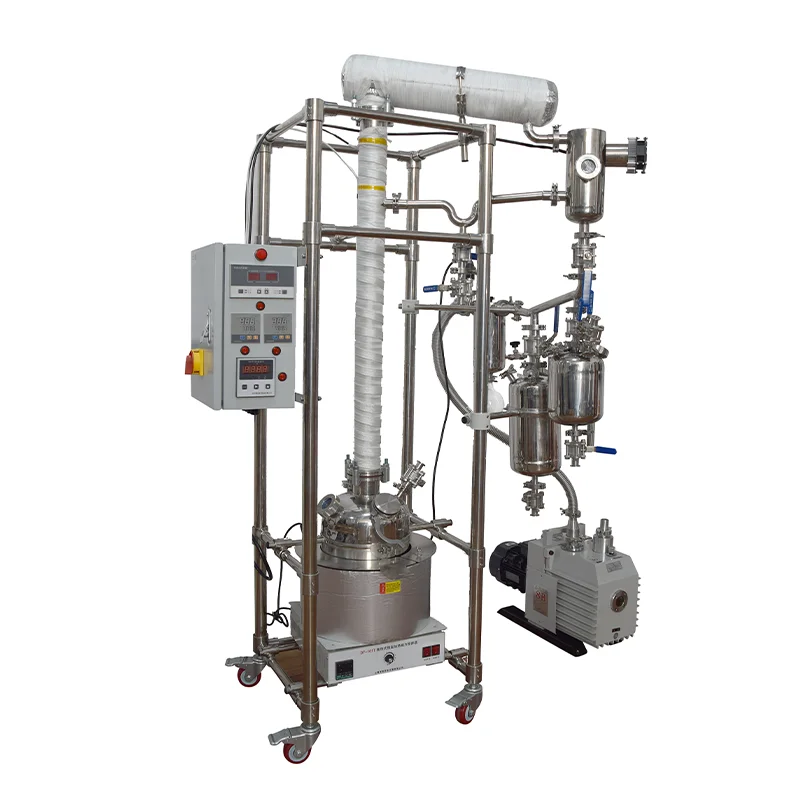 Valuen 20L Ethanol Extraction Machinery For Hemp Fractional Distillation Unit  Stainless steel rectification