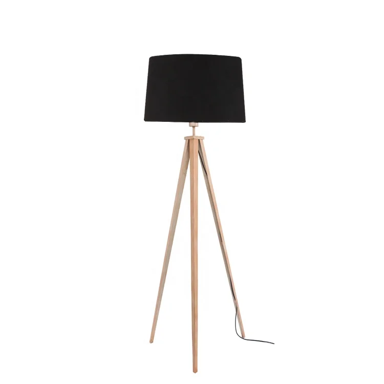 
living room bedroom accent luxury vintage giant studio antique wooden tripod floor lampS 