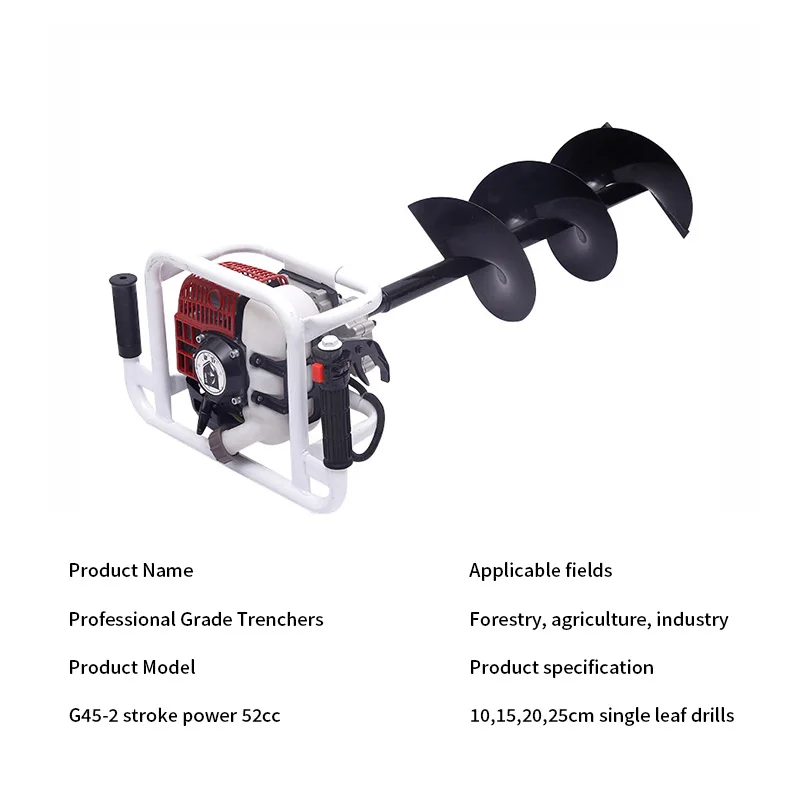 High Quality Rolling Auger Flight Spiral  Machine Auger Earth Drill Auger Bored Pile