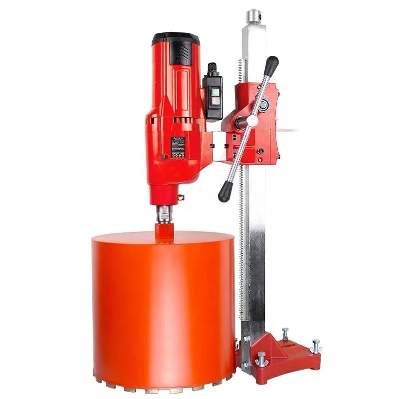 5850W Vertical water drill 405mm manual control wall borehole Concrete Core diamond drilling machine