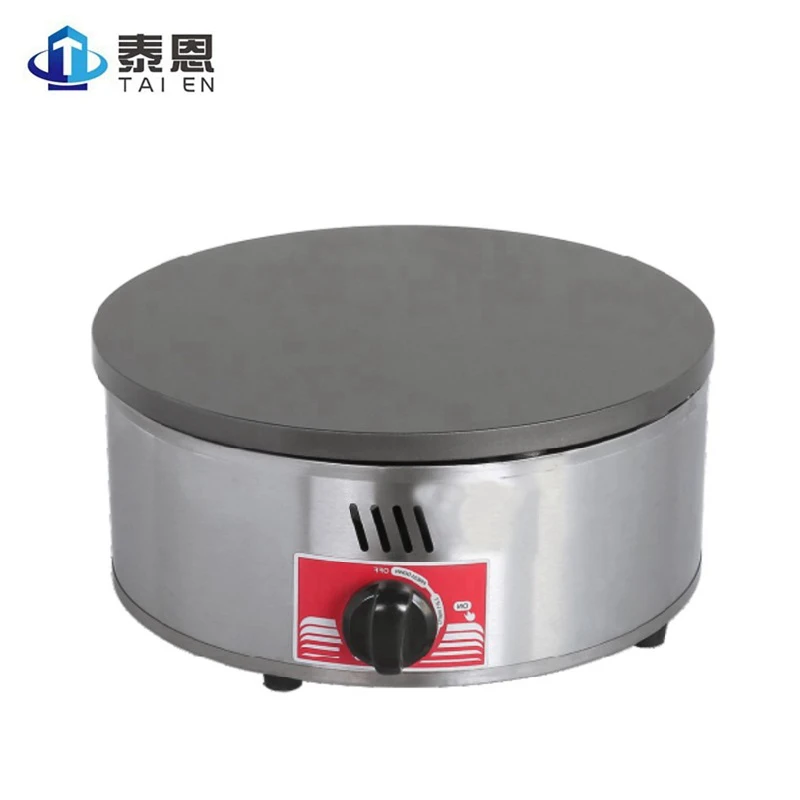 
Factory Wholesale Cheap Price Round Shape Pancake Roti Maker Mini Gas Crepe Making Machine 