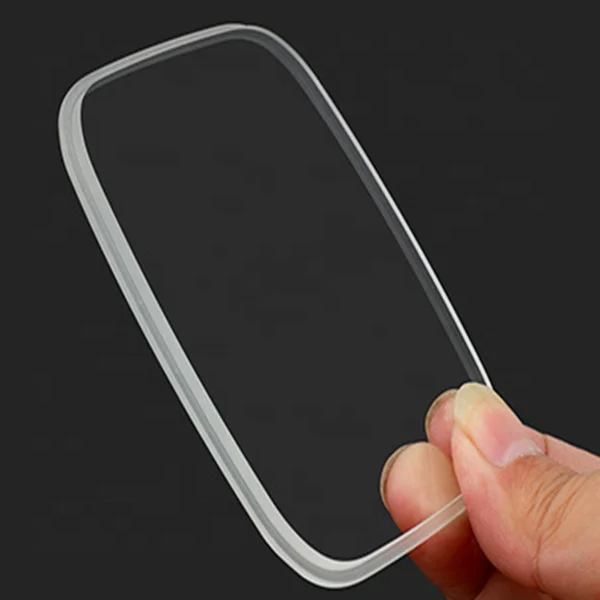 OEM high quality cut stepped clear float tempered glass custom