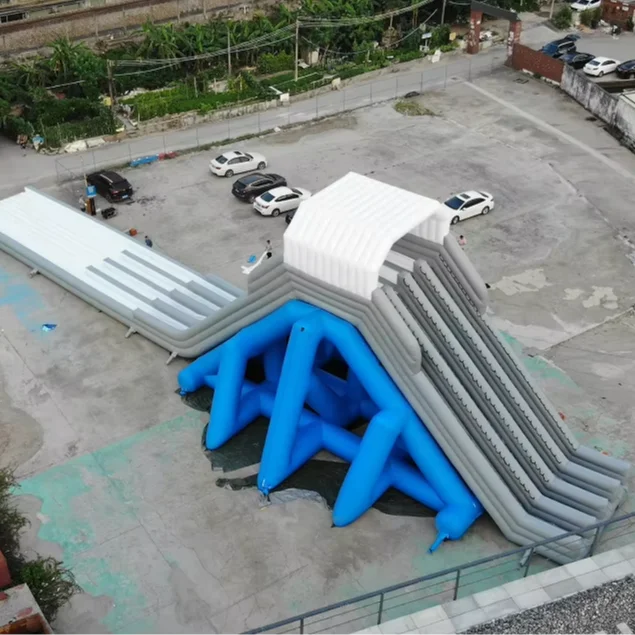 OHO custom water slide with slip & slide inflatable waterslide commercial PVC blow up slide