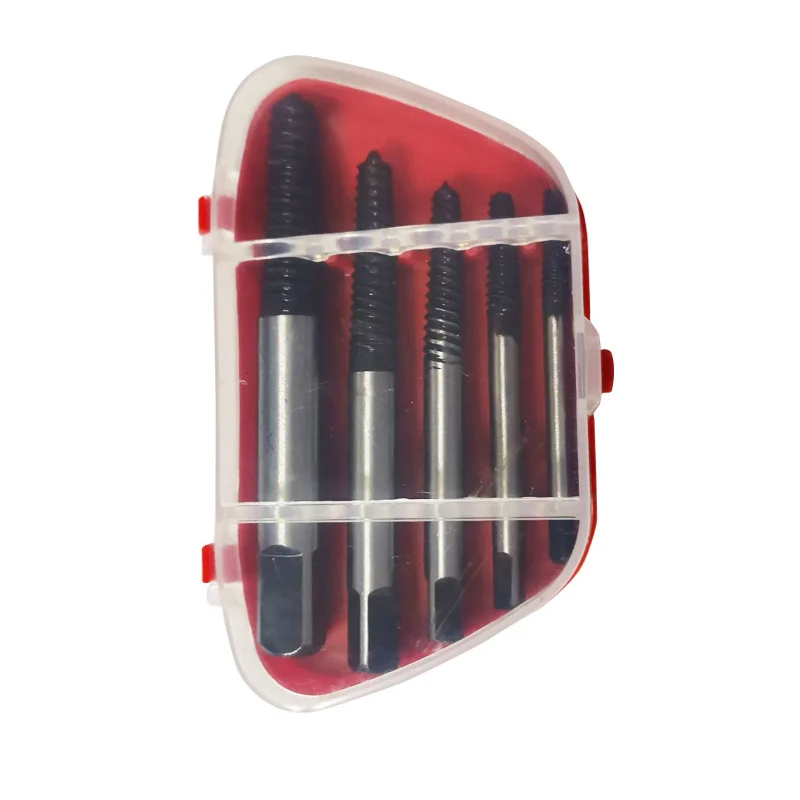 Faucet Valve Screw Extractor Set Damaged Broken Wire Water Pipe Bolt Remover