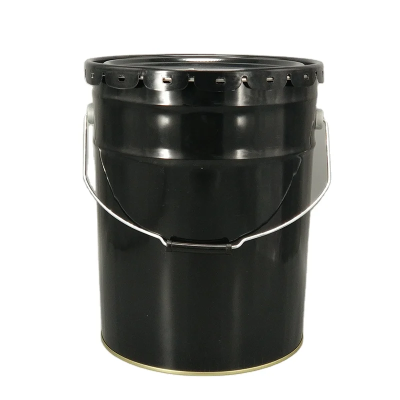 5 gallon tin pail for packaging water base paint or solvent base paint,20 litre metal bucket,paint drum with lug lid